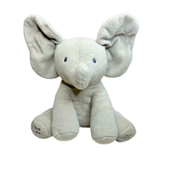 GUND Baby Elephant Animated Plush 12” Stuffed Animal - Picture 1 of 9